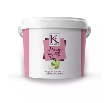 Krater Yeşil Elma Paste 3 KG